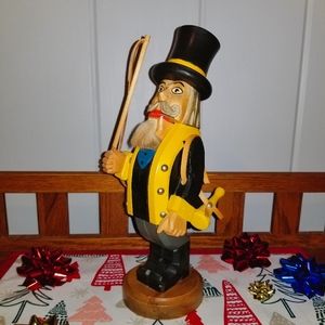 Vintage Johann Weih Rhon Holzschnitz Ringmaster